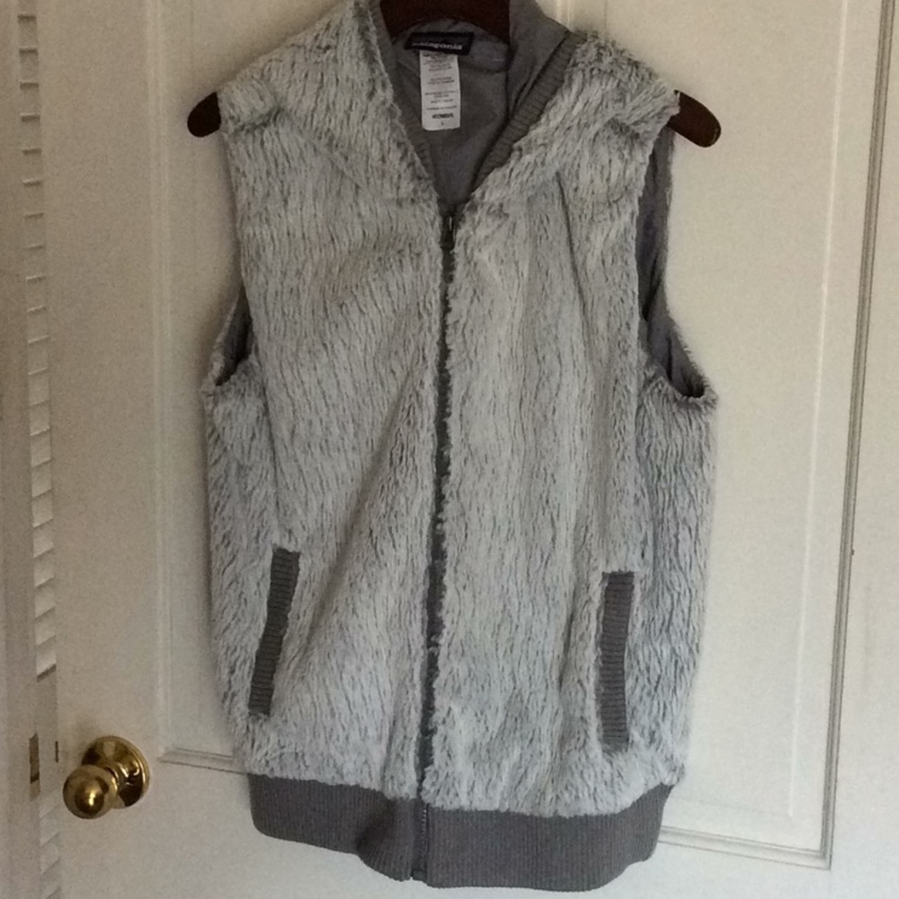 Patagonia fur vest